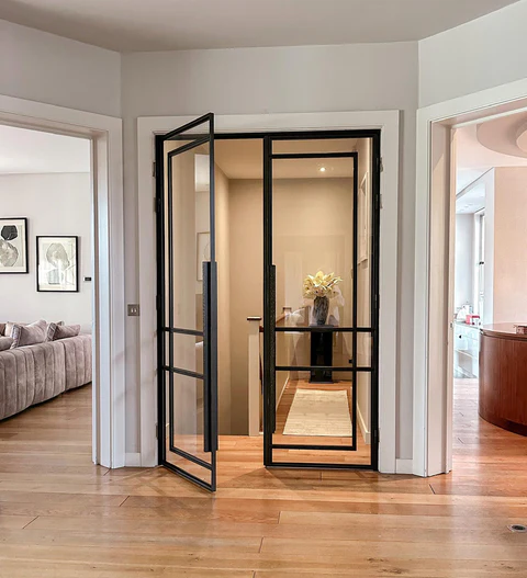 steel door